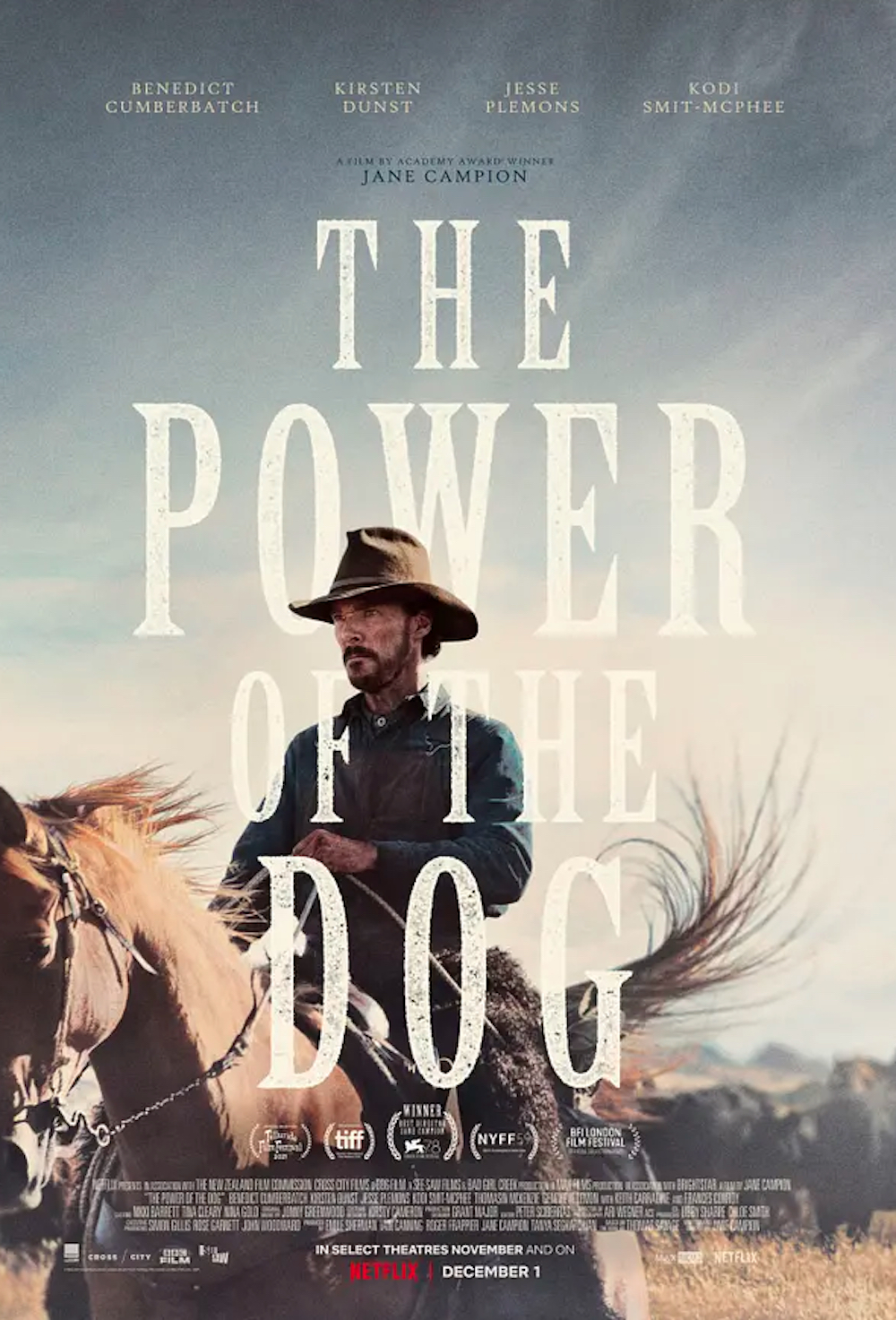 power of the dog movie poster