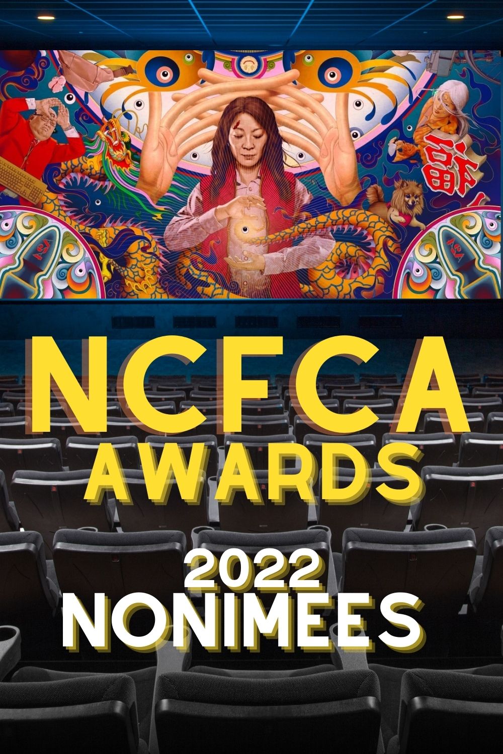 NC Film Critics 2022 Nominees Title Card