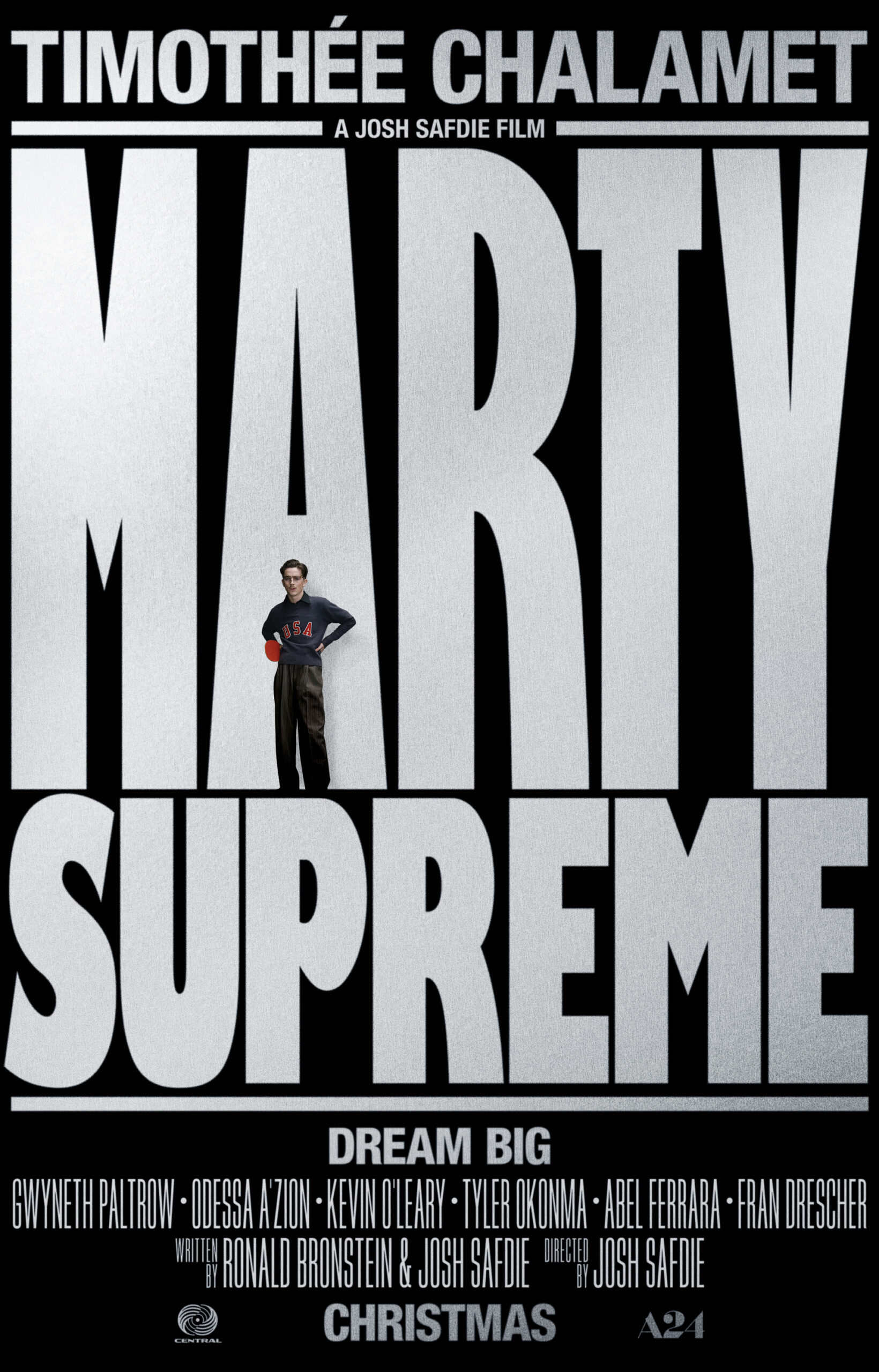 Marty Supreme movie poster